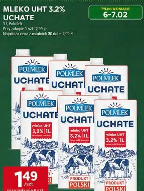 Mleko UHT 3,2% Uchte Polmlek