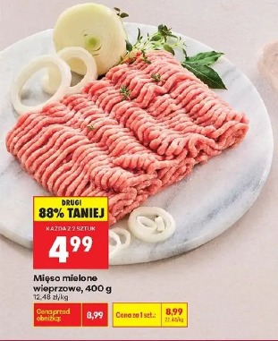 Mięso mielone wieprzowe