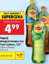 Napój niegazowany Ice Tea Lipton
