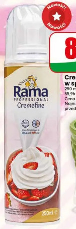 Cremefine w sprayu Rama