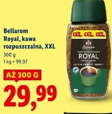 Bellarom Royal, kawa rozpuszczalna, XXL