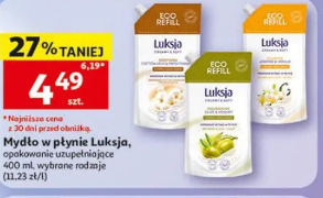 Mydło w płynie Luksja opakowanie uzupełniające
