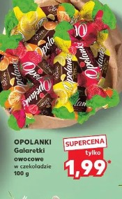 Opolanki Galaretki owocowe w czekoladzie