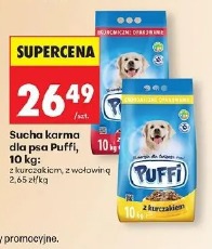 Puffi Sucha karma dla psa Puffi, 10 kg