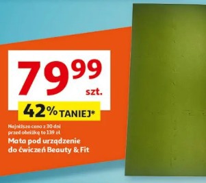 Mata pod urządzenie do ćwiczeń Beauty & Fit