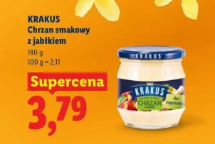Krakus Chrzan smakowy z jabłkiem