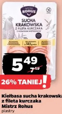 Kiełbasa sucha krakowska z fileta kurczaka Mistrz Rohus