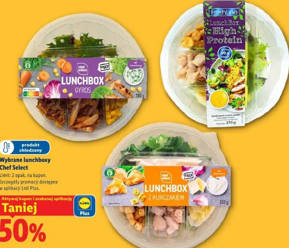 Wybrane lunchboxy Chef Select