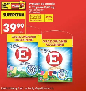 Proszek do prania E