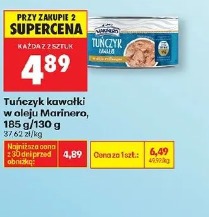 Tuńczyk kawałki w oleju Marinero