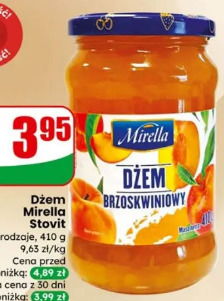 Dżem Mirella Stovit brzoskwiniowy