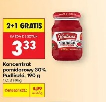 Koncentrat pomidorowy 30% Pudliszki
