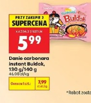 Danie carbonara instant Buldak