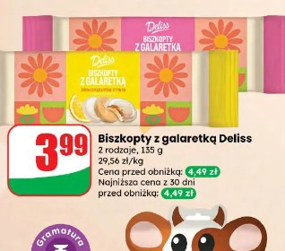 Biszkopty z galaretką Deliss