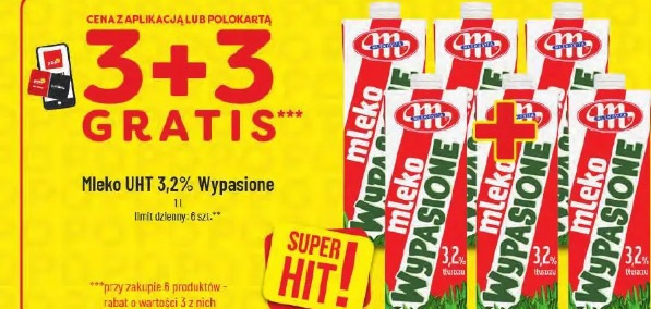 Mleko UHT 3,2% Wypasione