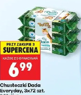 Chusteczki Dada Everyday, 3x72 szt.