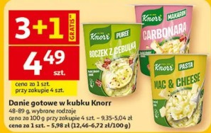 Danie gotowe w kubku Knorr