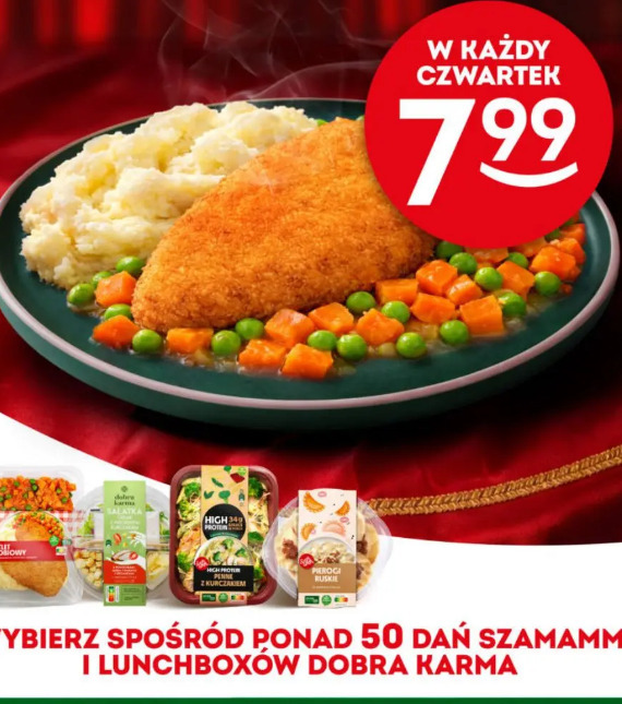 dania gotowe Szamamm, lunchboxy Dobra Karma