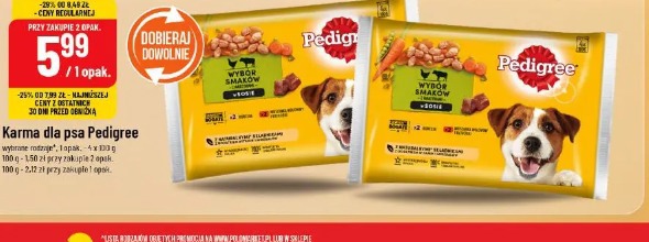 Karma dla psa Pedigree