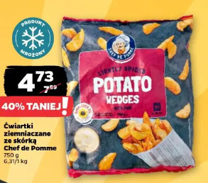 Ćwiartki ziemniaczane ze skórką Chef de Pomme