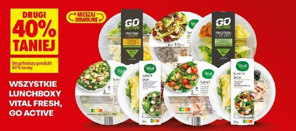 Wszystkie lunchboxy Vital Fresh, Go Active