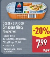 Golden Seafood Smażone filety śledziowe