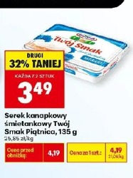 Serek kanapkowy Twój Smak Piątnica