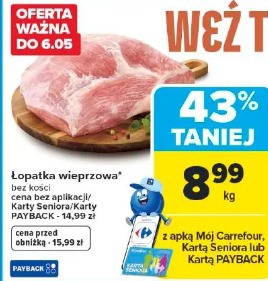 Łopatka wieprzowa