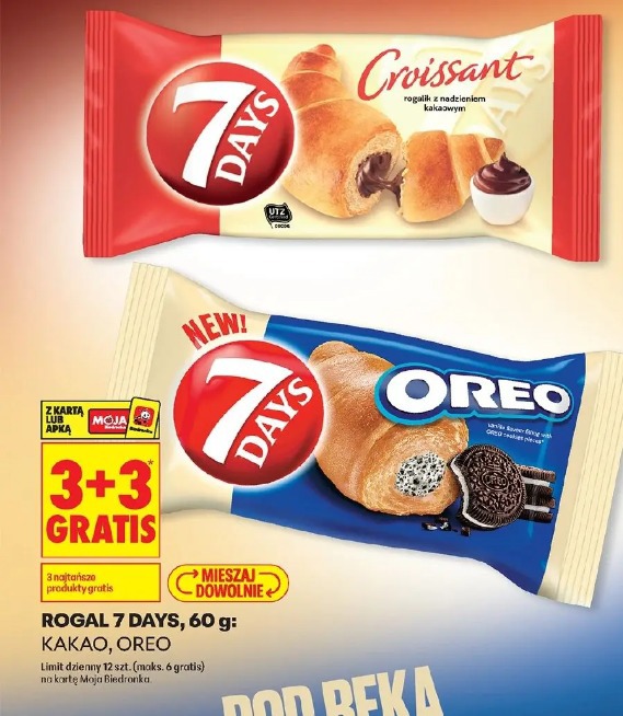 Rogal 7 Days kakao, oreo