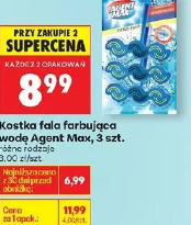 Kostka fala farbująca wodę Agent Max