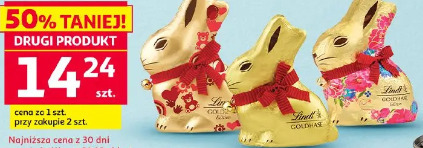 Figurka Złoty Zając Lindt