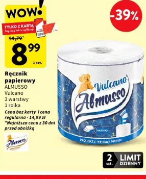 Ręcznik papierowy ALMUSSO Vulcano 3 warstwy