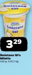Śmietana 18% Miletto