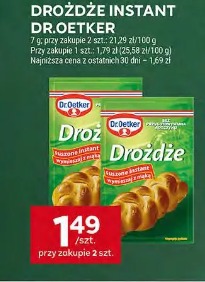 Drożdże instant Dr.Oetker