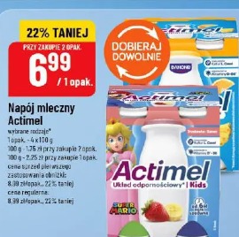 Napój mleczny Actimel