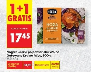 Noga z kaczki po poznańsku Wolno Gotowane Kraina Mięs