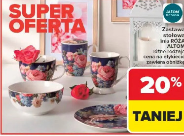 Zastawa stołowa linia Róża Altom