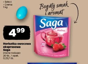 Herbatka owocowa ekspresowa Saga