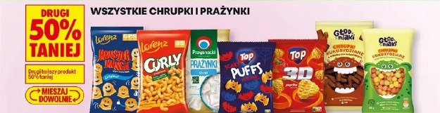 Wszystkie chrupki i prażynki