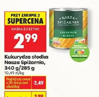 Kukurydza słodka Nasza Spiżarnia