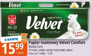 Papier toaletowy Velvet Comfort VELVET CARE