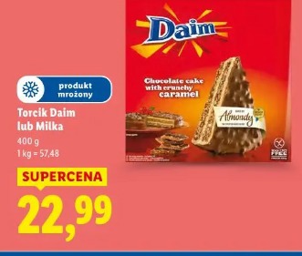 Torcik Daim lub Milka