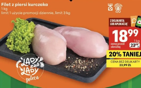 Filet z piersi kurczaka