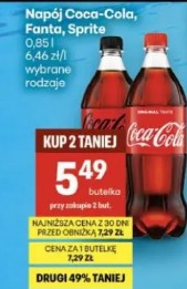 Napój Coca-Cola, Fanta, Sprite