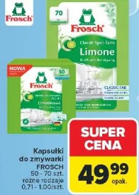 Kapsułki do zmywarki Frosch