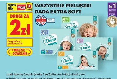 Wszystkie pieluszki Dada Extra Soft