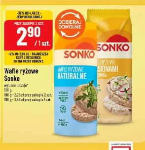 Wafle ryżowe Sonko
