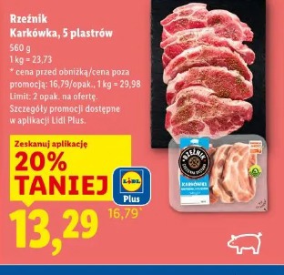 Rzeźnik Karkówka, 5 plastrów