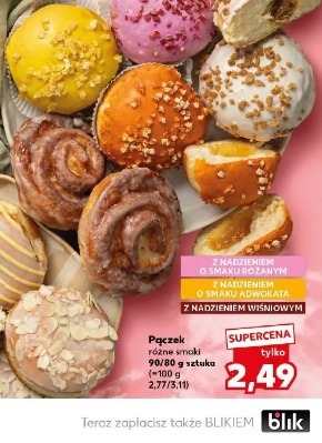 Pączek różne smaki