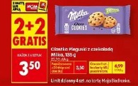 Ciastka Pieguski z czekoladą Milka